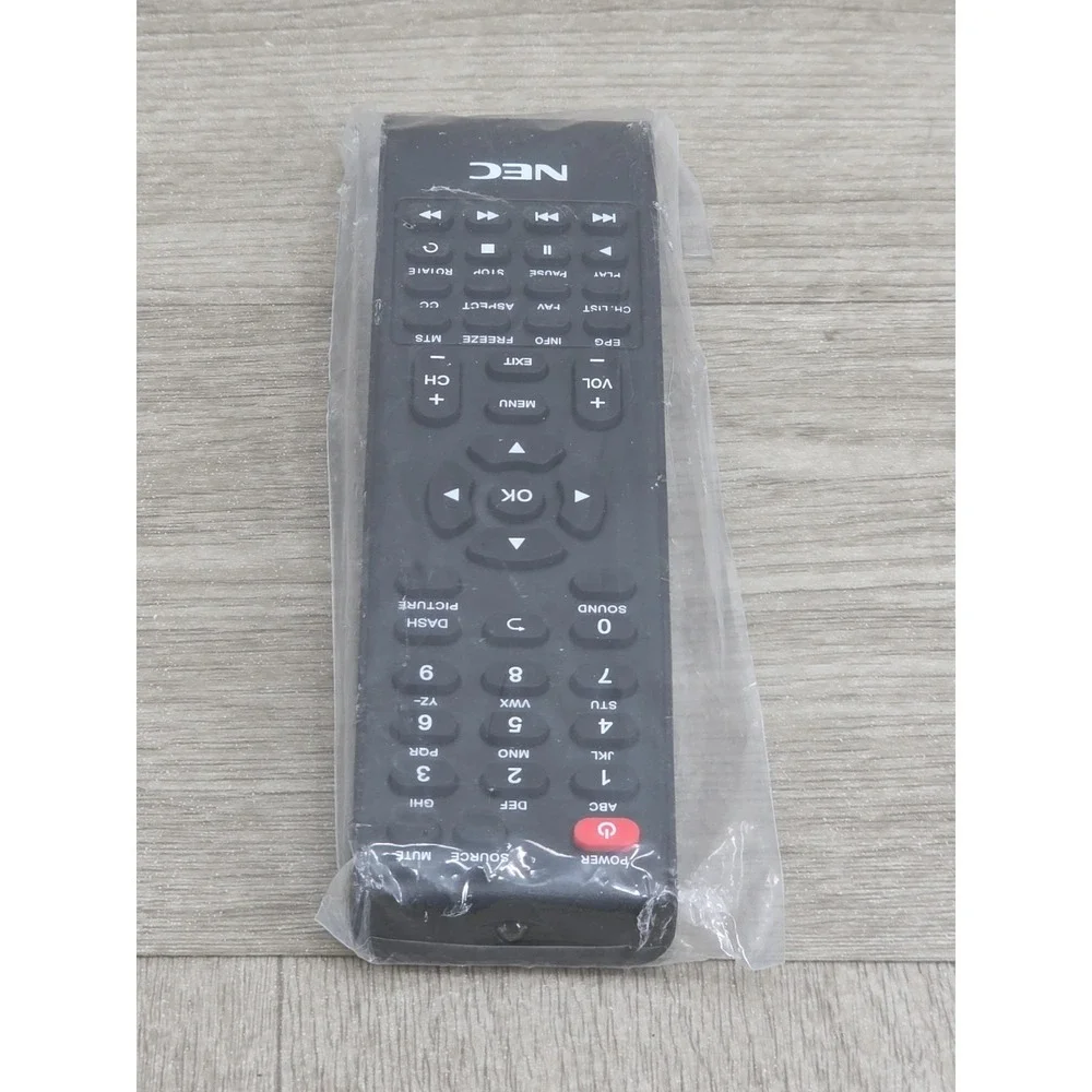 NEC Oem Replacement Tv Remote Control - 7601-31A062